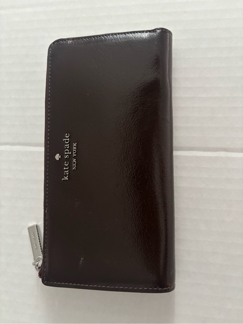 New kate spade New York Brown Zip Wallet